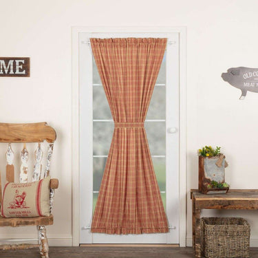 Sawyer Mill Red Plaid Blue/Red/Charcoal Door Panel 72